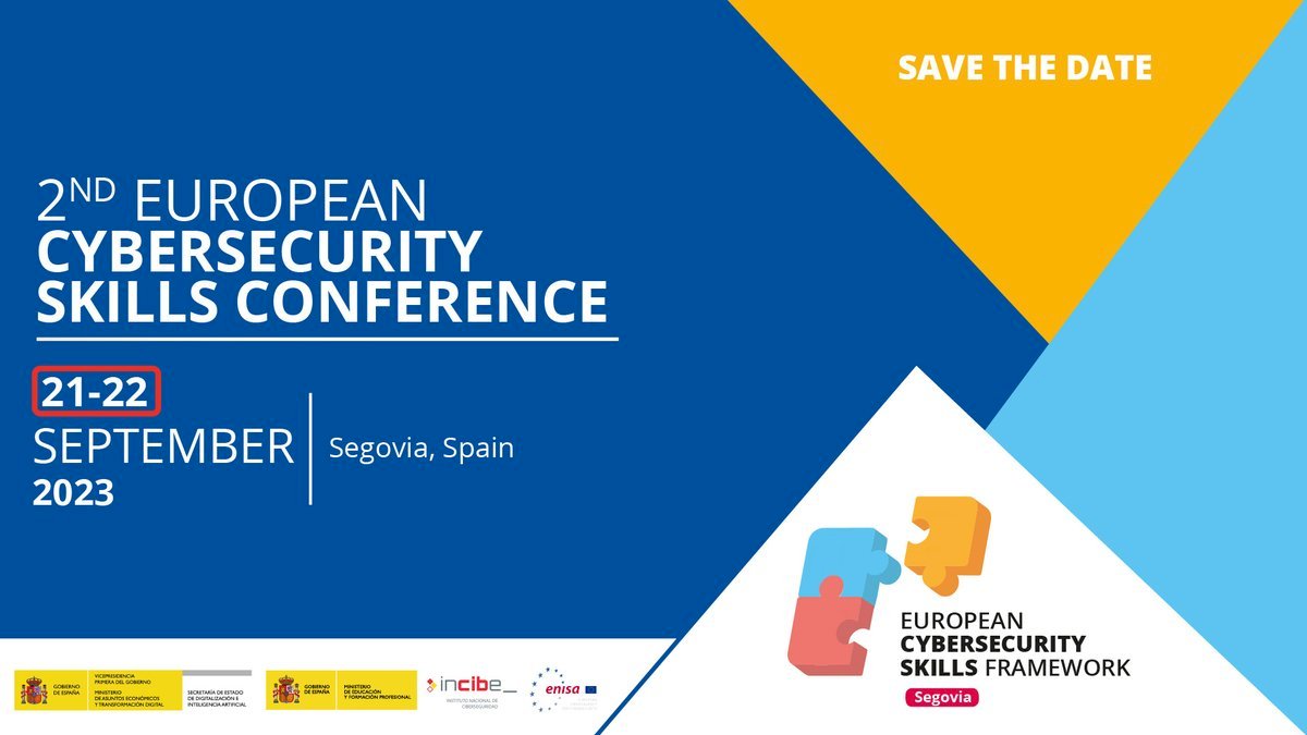  European Cybersecurity Skills Conference 2023