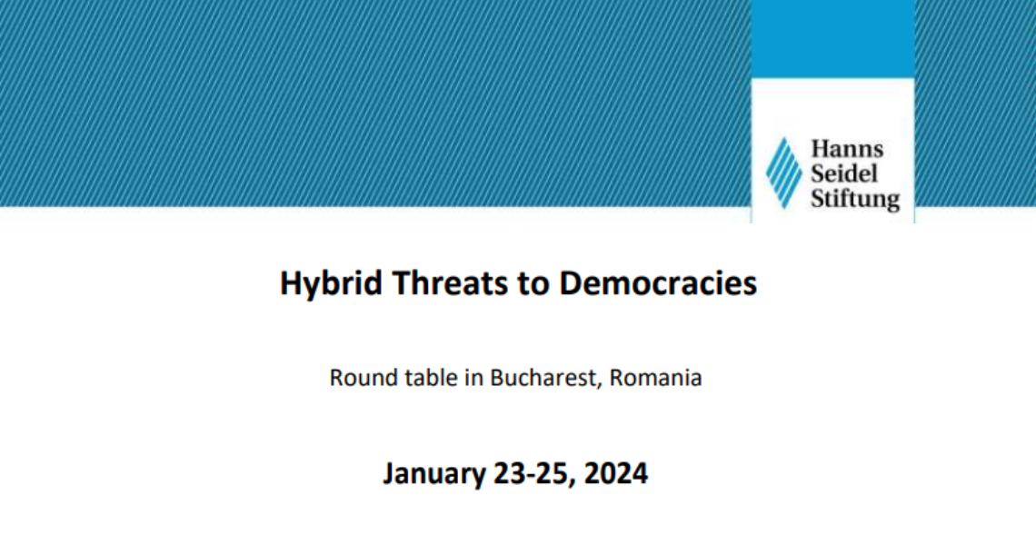 Round table "Hybrid Threats to Democracies"