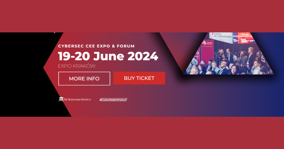 Cybersec CEE Expo & Forum, 19-20 June 2024