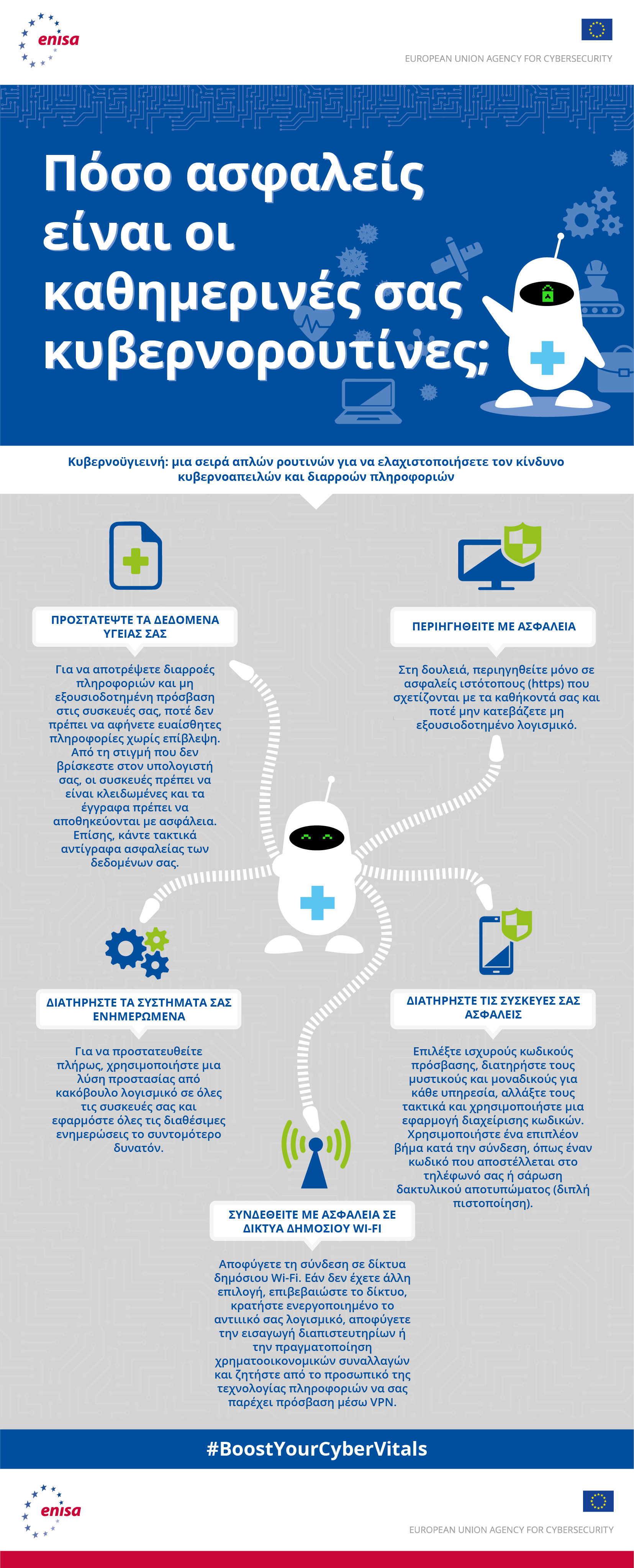 Cyber Health Campaign Material 2023 - Infographic - European Union