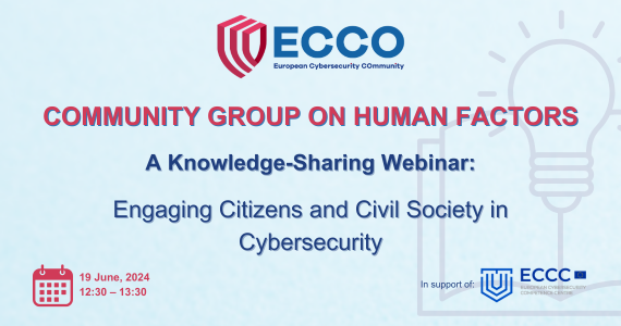 ECCO Knowledge-Sharing Event - Community Group on Human Factors
