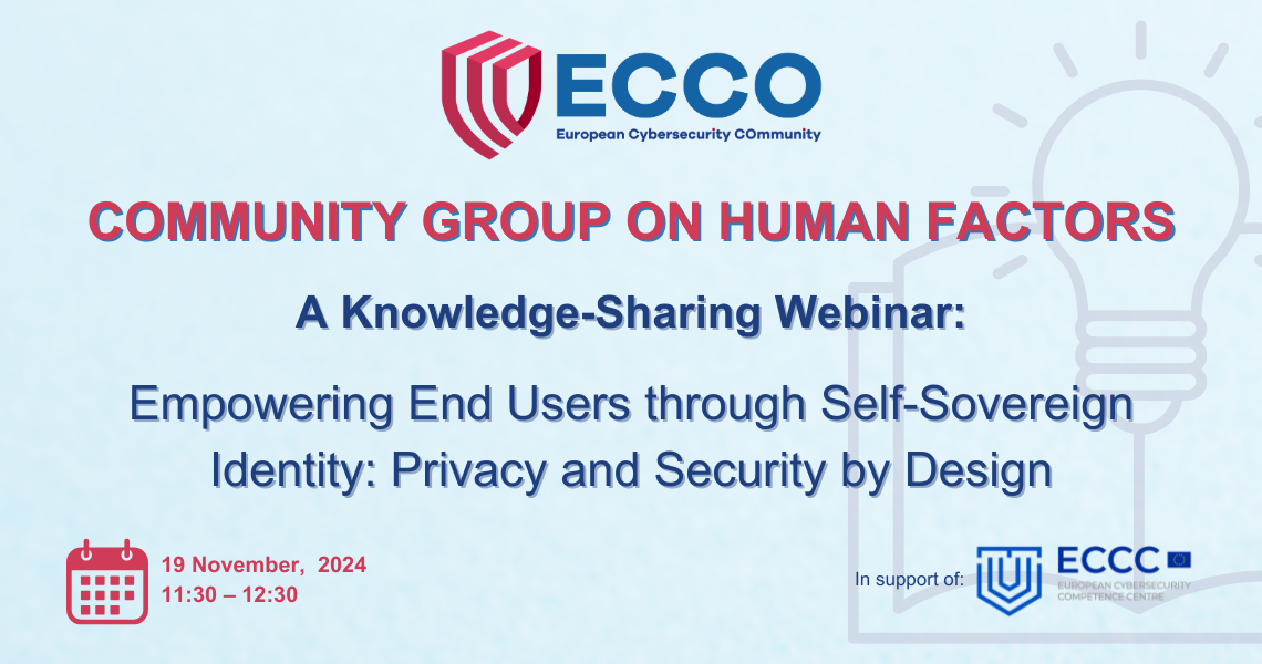 Empowering End Users through Self-Sovereign Identity: Privacy and Security by Design