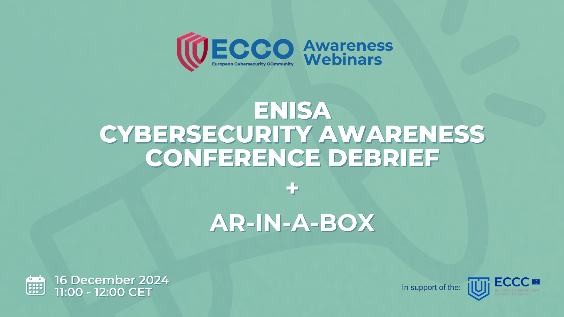Horizontal Banner for ECCO Awareness Webinar