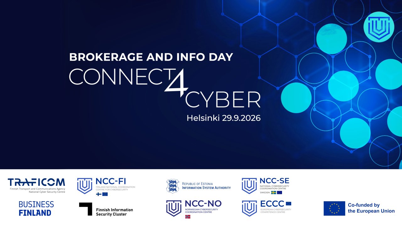 Connect4Cyber – Brokerage and Info Day