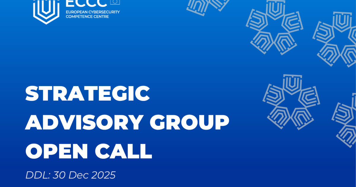 Eccc Applications Now Open for the ECCC Strategic Advisory Group - European ...