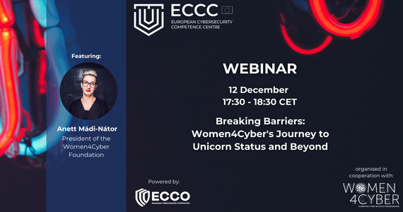 Webinar on Breaking Barriers: Women4Cyber's Journey to Unicorn Status and Beyond