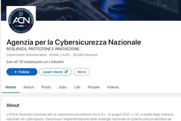 NCC - Italy - Website