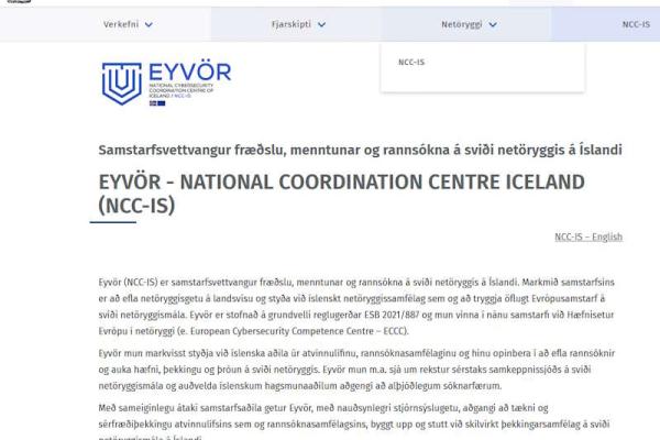 NCC - Iceland - Website